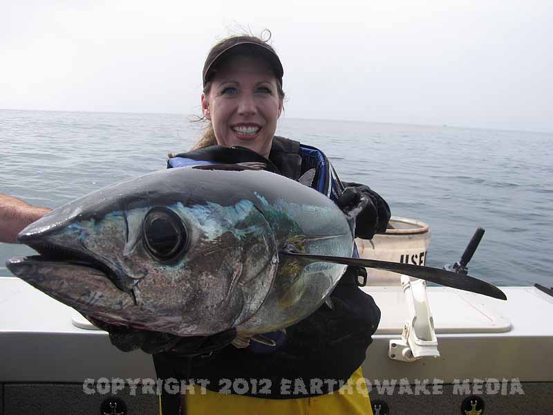 Tuna fishing Mr. and Mrs. F24 style!