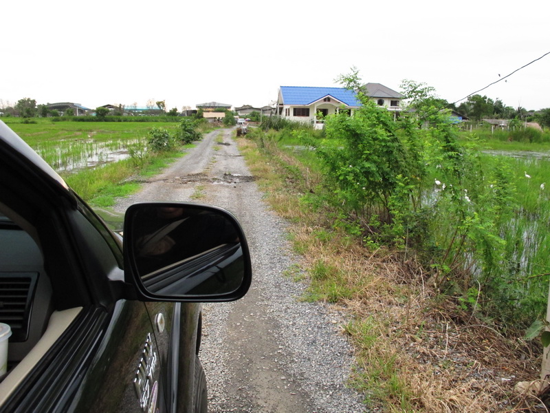                                         สภาพถนนที่ตัดเข้าบ่อ...สำหรับหน้าฝนเเล้วเเบบนี้ถือว่าโอเคเลย