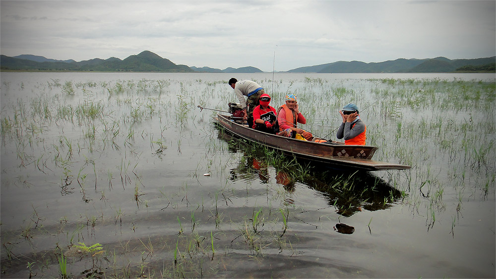 น้าลวดหนาม น้าซิวอ้าว และหนูนาลงเรือไปเพื่อตามหาฝันให้ น้าซิวอ้าวต่อไป