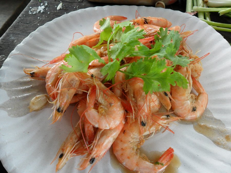 อันนี้ของเชพเบิ้ม ....กุ้งคั่วเกลือ....แจ่ม :umh: :umh: