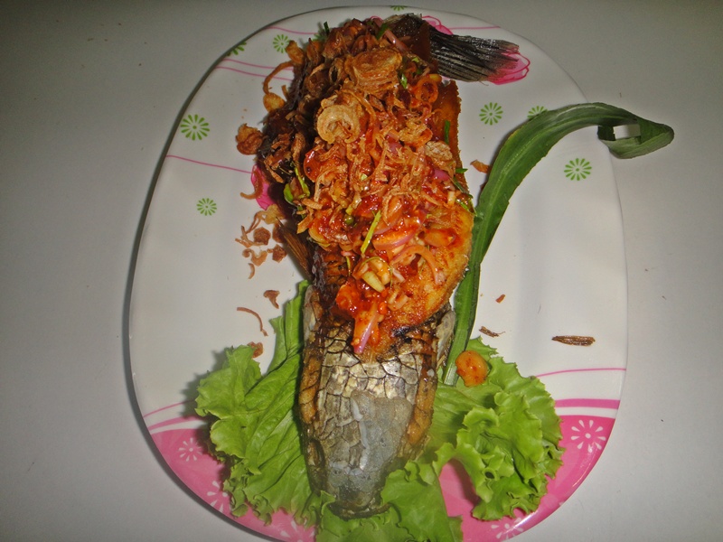 

           ได้แล้วจร้า.."ยำปลาช่อนสามรส"   ลองทำกินกันดูนะ แกล้มกะน้ำชาก็ซู้ดดด  ยอดดด...

 