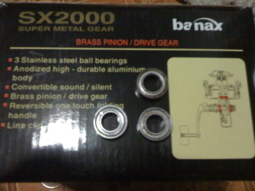 แและ รบกวนน้าๆ...หน่อยครับผมเห็นข้างกล่องรุ่นนี้มัน บอก 3 stainless steel ball bearing แต่ของผม น่าจ