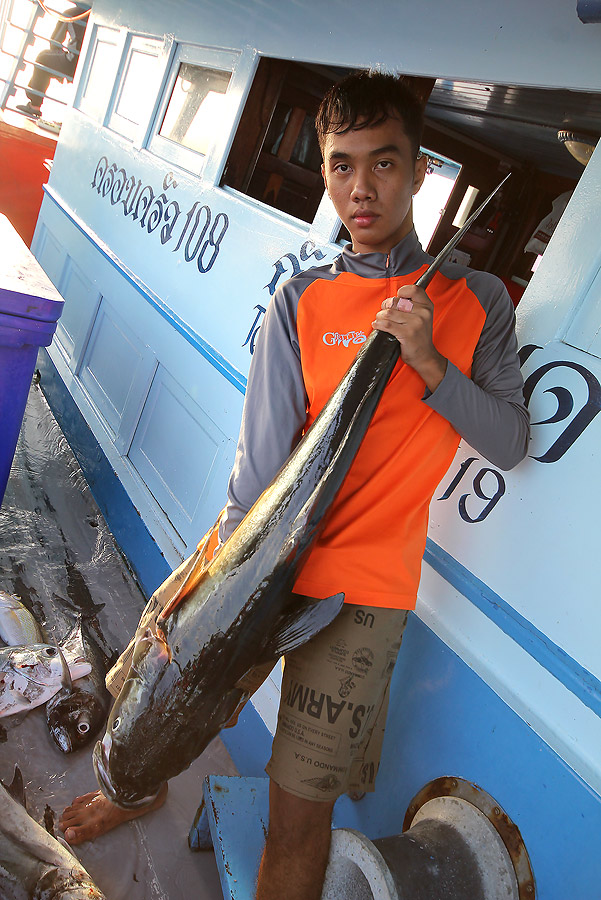 ช่อนทะเลตัวนี้ผมได้เมื่อตอนตี 5 ครับ อัดมันส์จริงๆ  :cheer: :cheer:
