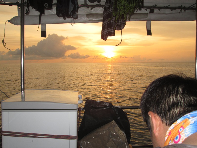 SUNSET AT ANDAMAN SEA OF MYANMAR  :grin: