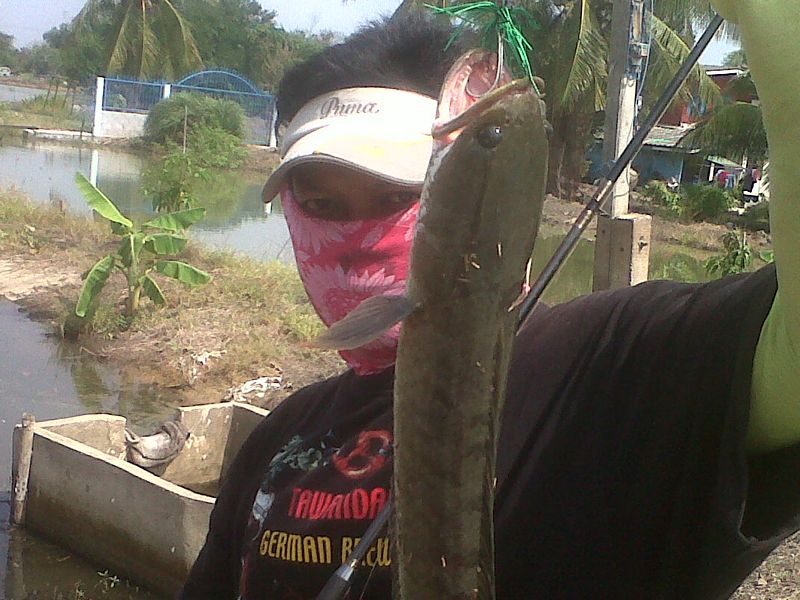 หันมาอีกทางโดน ช่อนคลองซะอีก