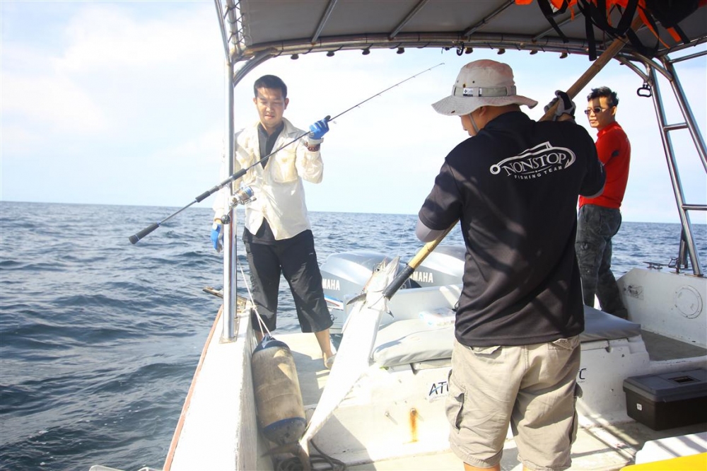 คัน ZEREK Light Jerker PE1-3
 
รอก Shimano Stella เบอร์ 3000

สาย PE3