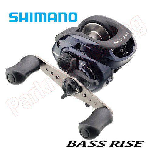 Shimano
BASS RISE
Model	Bearing	    Ratio	   Line (lb/y)	 Wt(g)      Drag(Kg)	   Price
   BR     