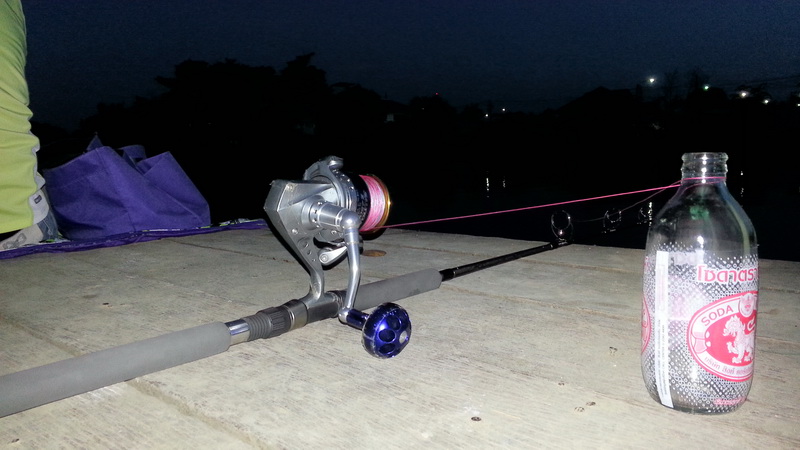 ชุดหมานของแกคับกินดีจิงๆคันญี่ปุ่น ZENITH  PE2-4 ประกบ DAIWA  SALTIGA  Z4500 ตัวเก่า ใส่สายPE4 แกบอก