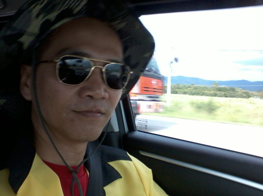ไปกันเลยครับ...หลังจากได้เสื้อทีม IndY Angler ที่น้าโตส่งมาให้ ก็ใส่นอนเลย ตื่นมาก็ใส่ไปออกงานกันเลย