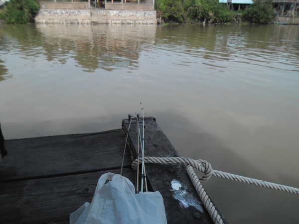 วันี้ไม่ลงเรือครับ นั่งบนแพ
 :grin: :grin: :grin: