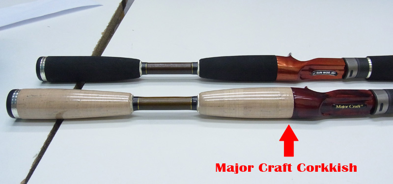  [b]Major Craft Corkkish ของแท้ จะเป็นด้าม Cork ไม่ใช่EVA[/b]