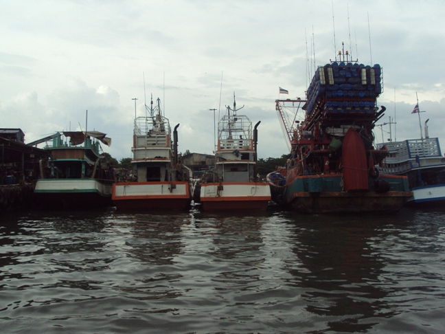 บรรยากาศที่ท่าเรือ