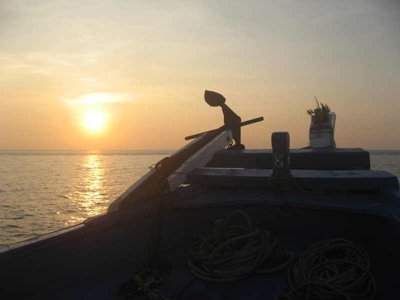 sunset  Andaman sea  of Myanmar
 :grin: