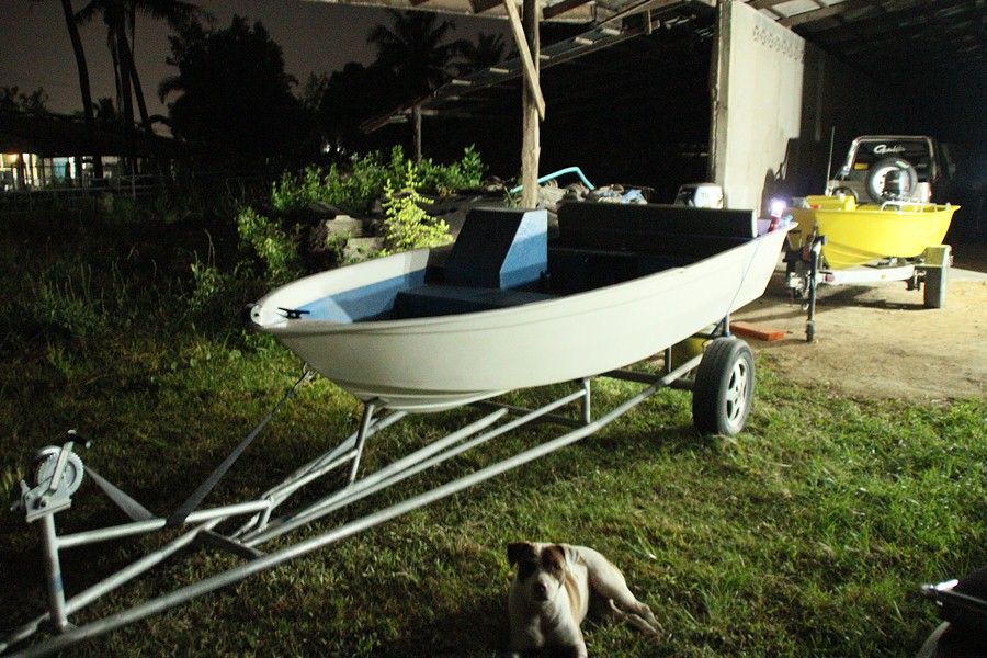 เรืออีกลำในกลุ่ม เจ้าของคือพี่กบ นั่นเอง มาโมเหมือนกัน จะไปด้วยกัน (ไปลอง) :grin: