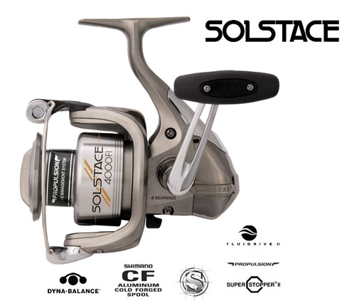  รอก SOLSTACE รุ่น FI เป็นรอก Model ใหม่ของ Shimano  โดยเปลี่ยนโฉมจากตัวเก่า และปรับปรุงระบบการตีสาย