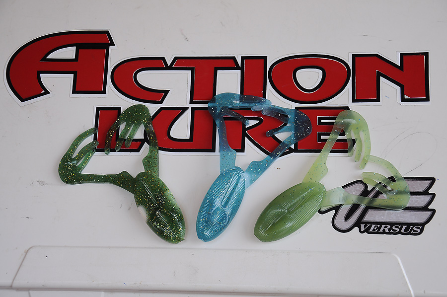 พ่จุ่นนำอาวุธใหม่ของทีม Actionlure มาให้ด้วย สวยเลยตอนนี้กำลังอยากเท็กซัสพอดี :grin: :grin: :grin: :