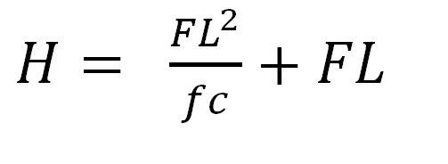 สมการที่ใช้คำนวณ หน้าตาเป็นแบบนี้ครับ

  
อันที่จริงผมเปลี่ยนตัวอักษรเพื่อให้เกิดความสับสนน้อยที่