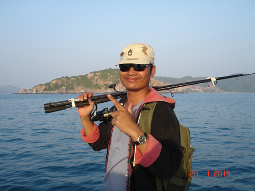 ตกปลาทะเลครั้งแรก กับอาจารย์โหน่ง
