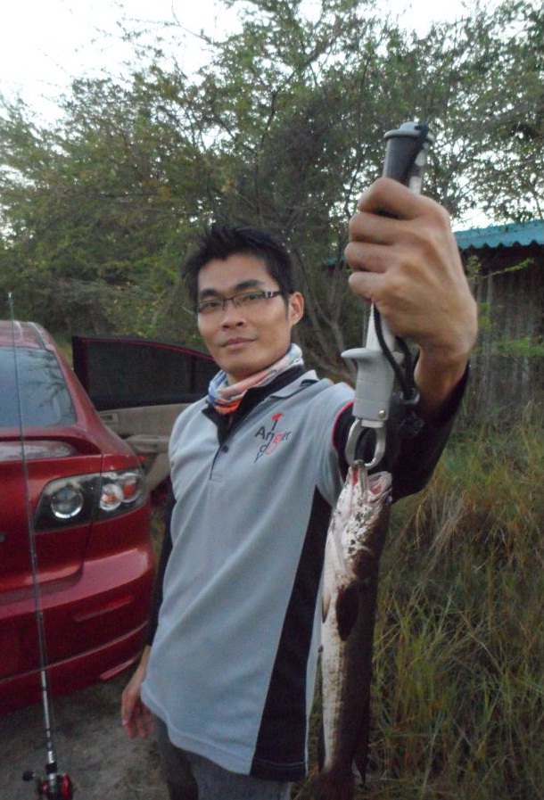 หล่อกันต่อกับปลาช่อนเปิดซิงของ น้าสัน สารคามครับ :cheer: :cheer: :cheer:
