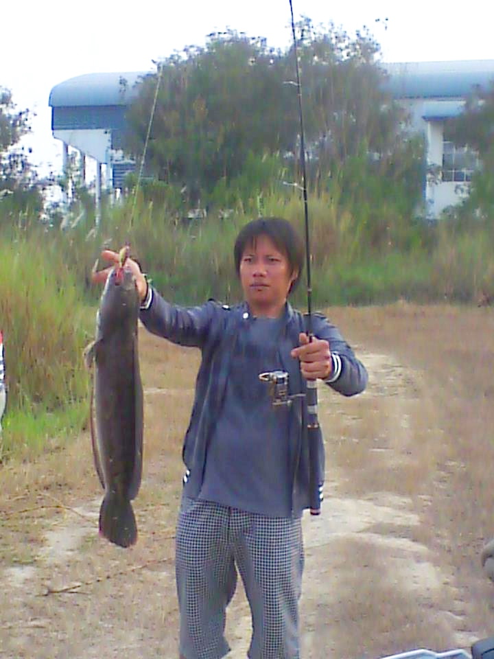 ตกทั้งวันได่อยู่ตัวเดียว 55555