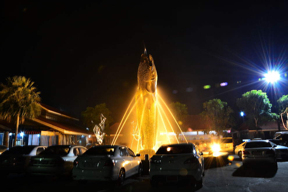ถึงแล้วร้าน อาหาร หิวมาทั้งวัน
ทริปนี้ ก้อขอลากันด้วยภาพนี้นะครับ ภาพปลาช่อนใหญ่ๆ แล้วโอกาศหน้าเจอก