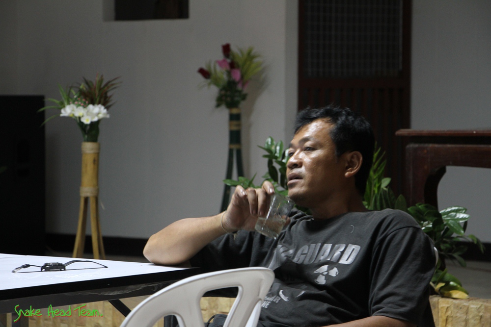                                                                      น้าสายัญ ท่าทางคงจะหมดแรง
