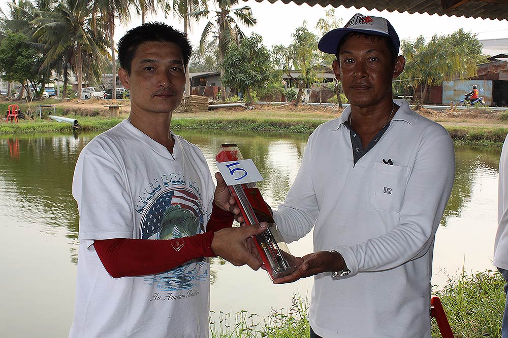 ปลานิลรวม อันดับ5    ยินดีด้วยนะครับ  