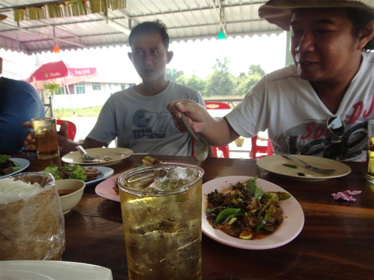 พรานเอี้ยงแก้อาการเมาบก  แก้วไม่วางเลย
