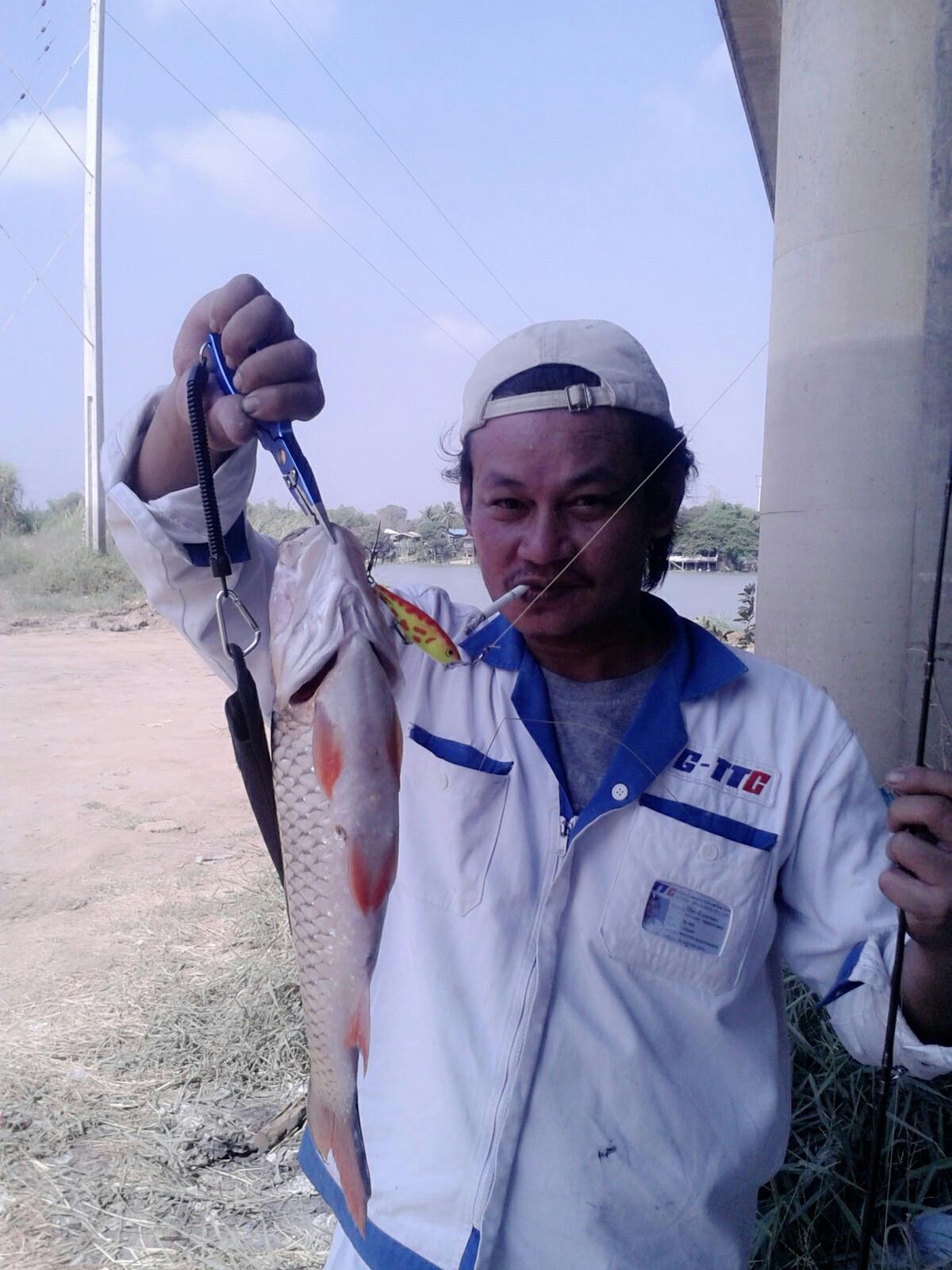 กระสูบแม่น้ำตัว แรกในชีวิต หลังจากพยาม อยู่นาน 

