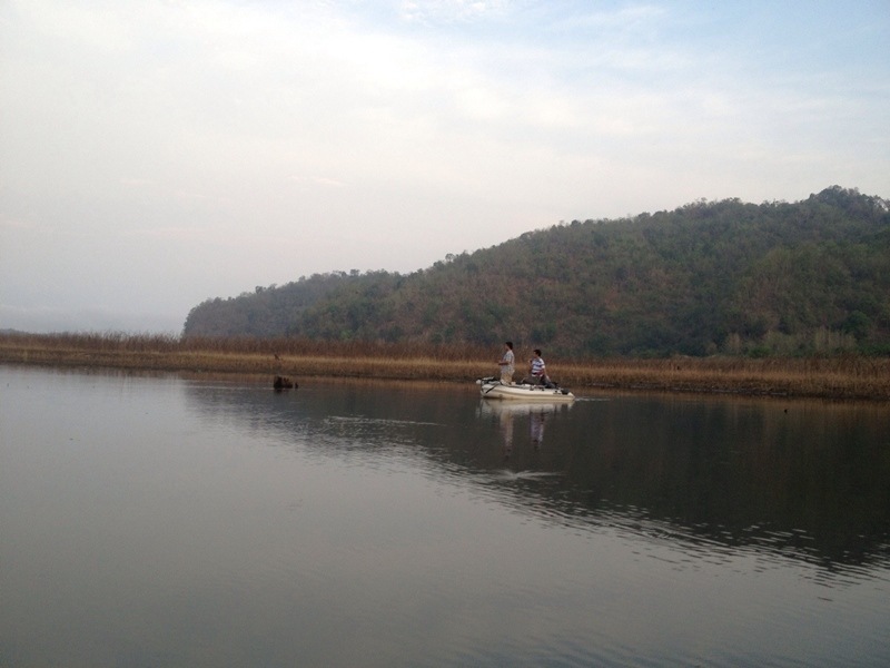 ไกด์เลาะๆไปเรื่อยๆ น้ำลงเยอะเลยครับ ตอเพียบเลย เรือยางเราจะโดนไหมนิ หลบได้หลบครับ

แต่หลบไม่ทันก้อ