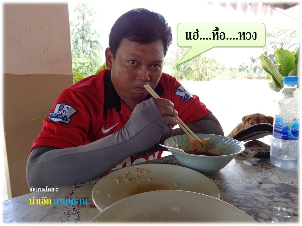 ดุจัง......เชิญกินให้อิ่มนะ....ก๋วยเตี๋ยวชามนี้ใส่ยานอนหลับแล้ว......ห้าห้าห้า.....บ้ายนี้ตีไม่ออกแน
