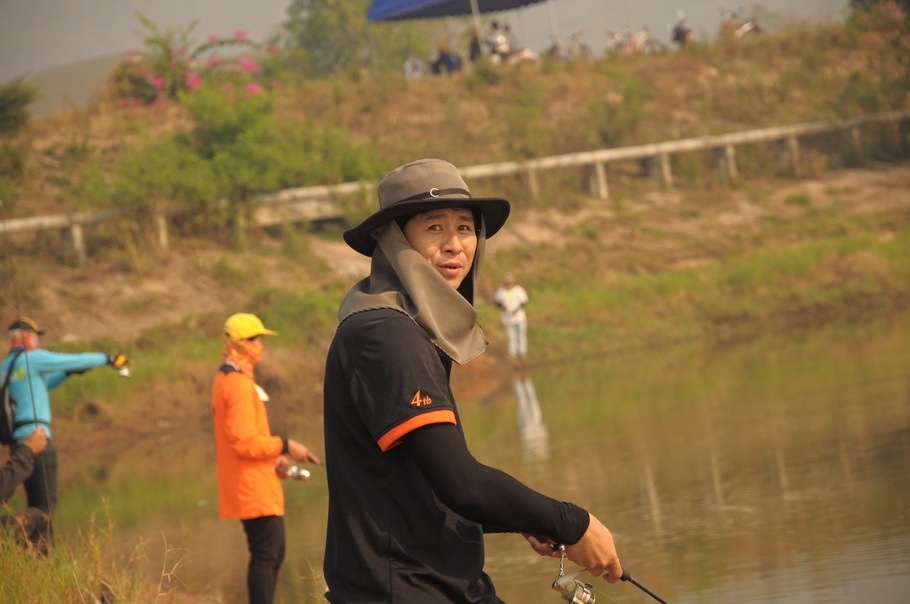 นั้นๆๆๆๆ พี่เอก มีสะดุ้ง ตายละลูกได้ปลาก่อนเราแล้ว