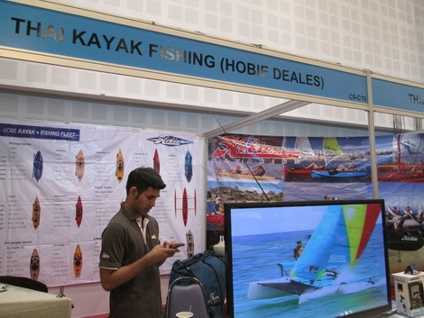 คราวนี้มาถึงบูท THAI KAYAK FISHING  บ้างนะครับ  :grin: :grin: :grin: :grin: