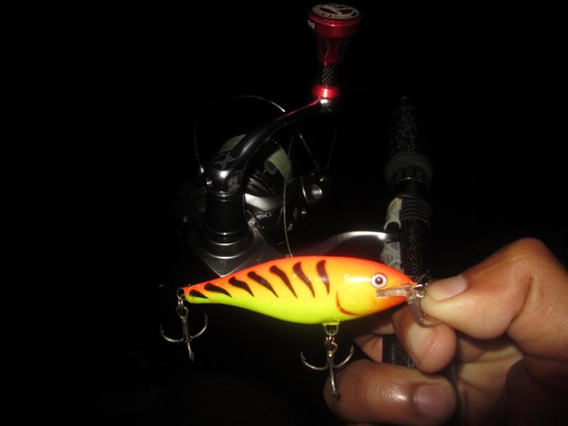
 [center]:cheer: เป็นตัวแรกที่เปิดเกมส์ได้สวย ด้วยเหยื่อตัวนี้ RAPALA SHAD RAP 7  :cheer:[/center]