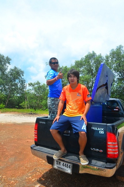 เตรียมถังเหมือนรู้ว่าจะจับฉลากได้ใหญ่สุดเลยนะเต้