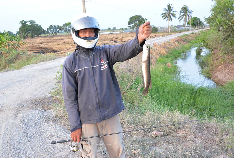 น้าบัส..สั่งลาทริปนี้  ด้วย  [b]" โครงการปลาตัวสุดท้าย "[/b]  ด้วยน้ำมือ ของเค้าเอง !!!    :laughi