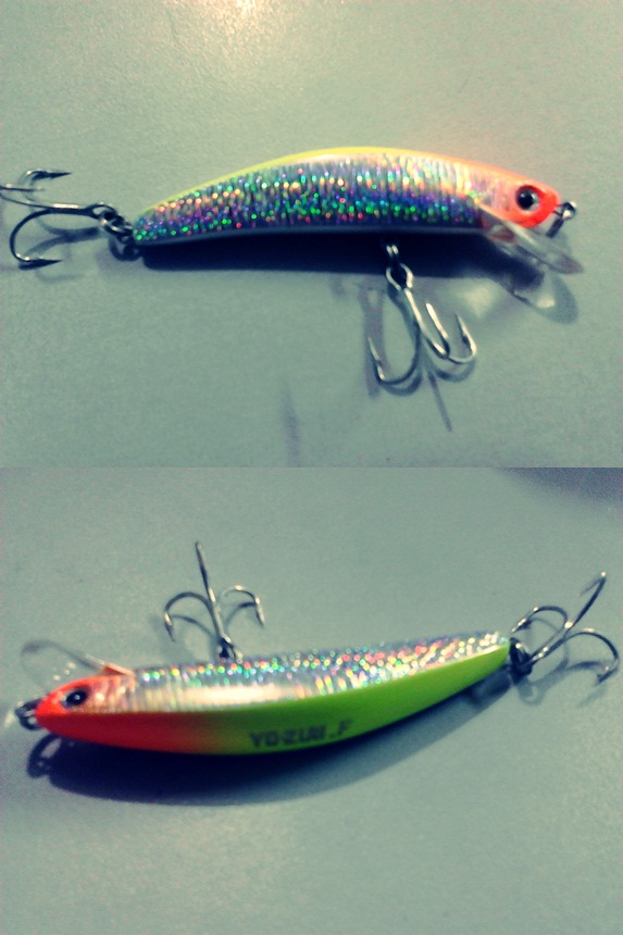 โปรตี๋ เค้าจะใช้ 
Yozuri Crystal Minnow 70F  :love: :love: :love: