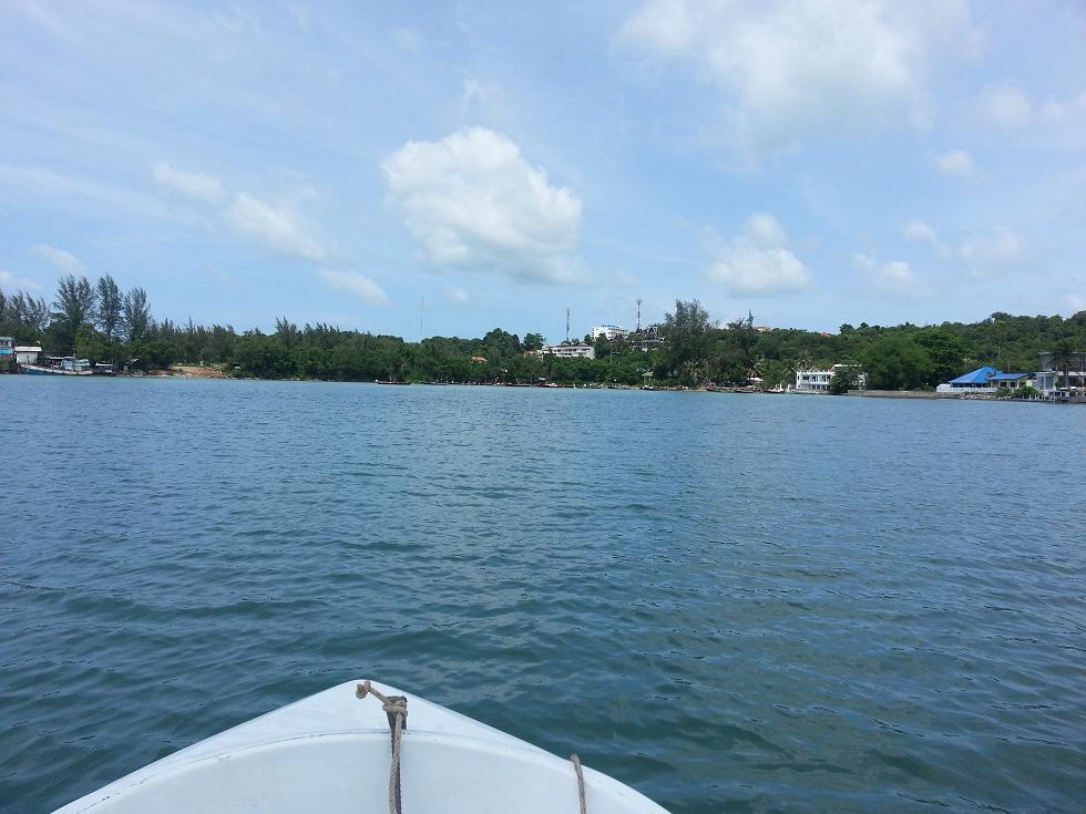 ถึงที่ทำงาน จ่ายงานเสร็จก็ออกเรือเลย