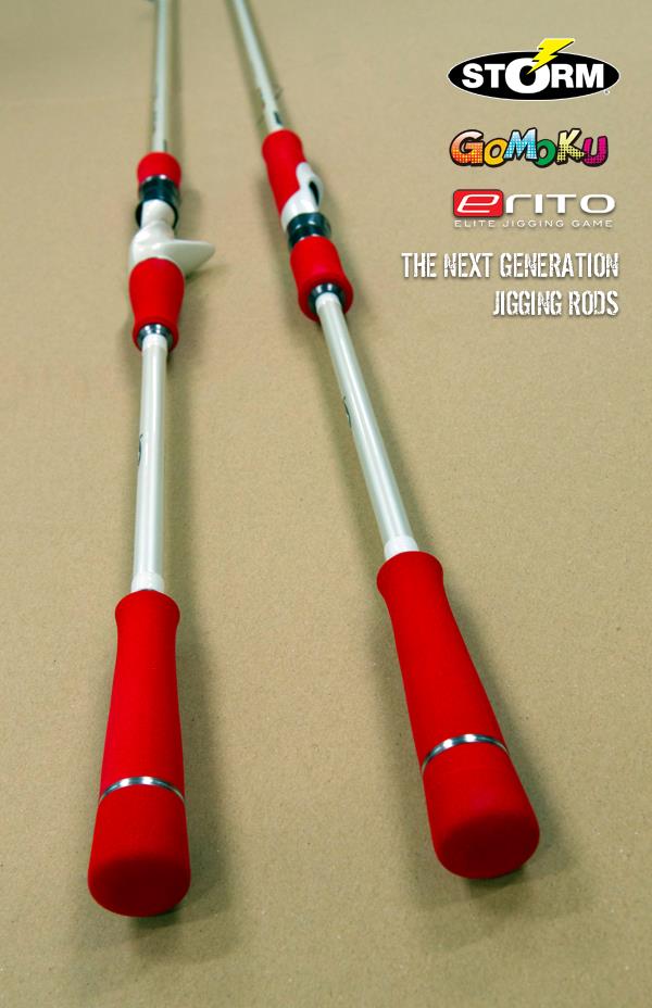 Storm Gomoku Erito PE0.8-1.5

Model: GOS601L (Spinning) & GOC601L (Casting)
Length: 60″
J