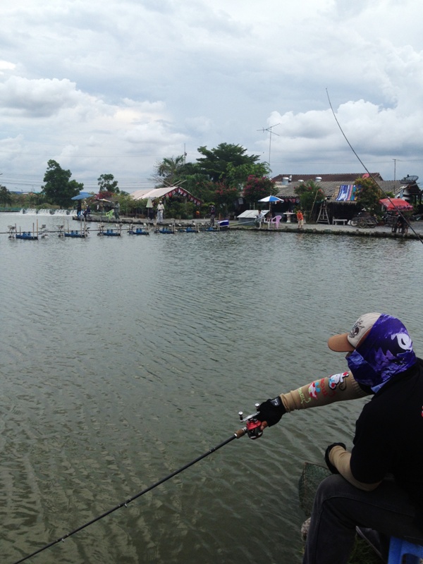 Fishing control ไปเยือนบ่อหนุ่มกระพง