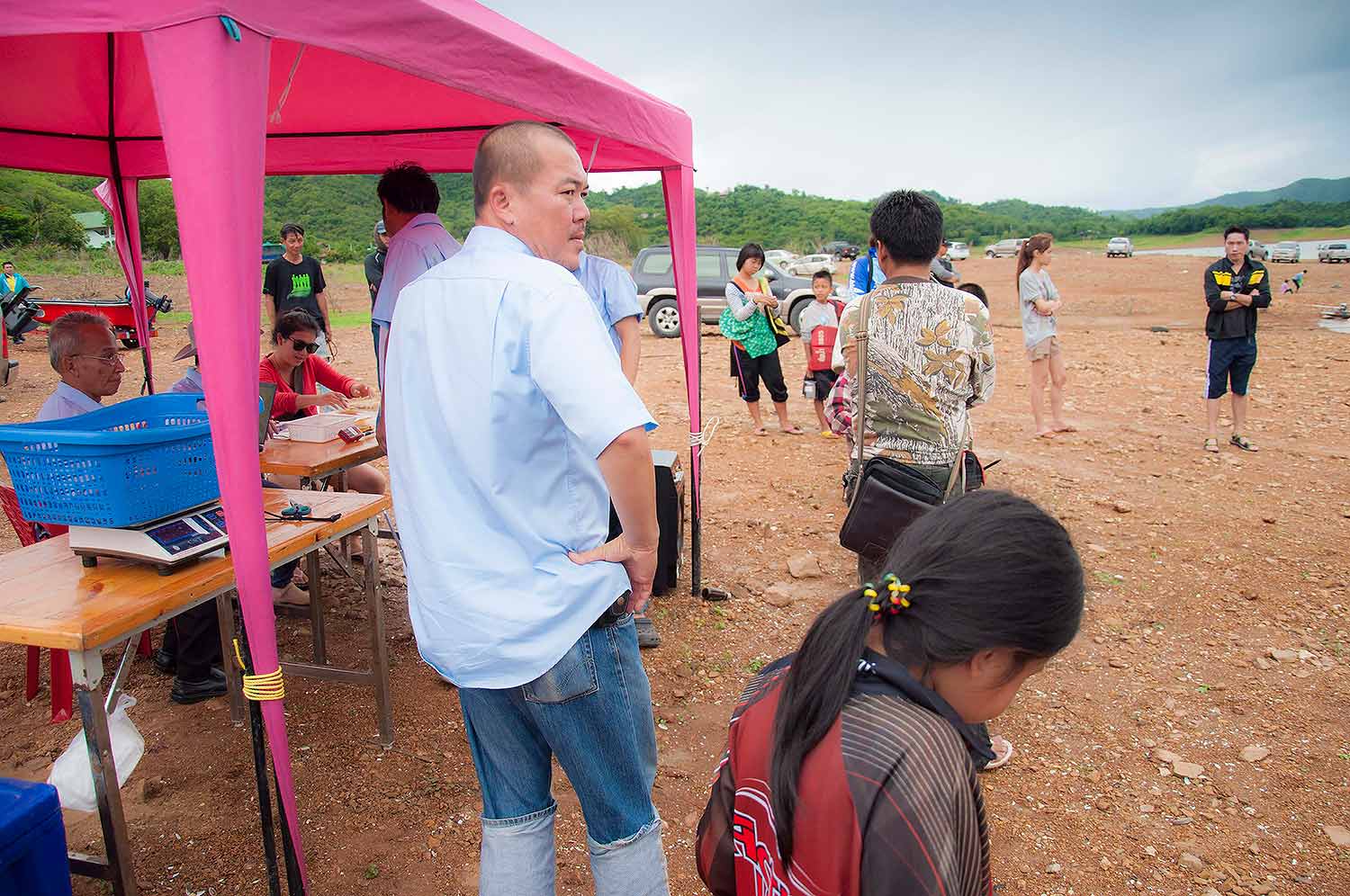 พี่เจี๊ยบมาเปิดรับชั่งปลาแล้ว :grin: :grin: :grin: :grin: