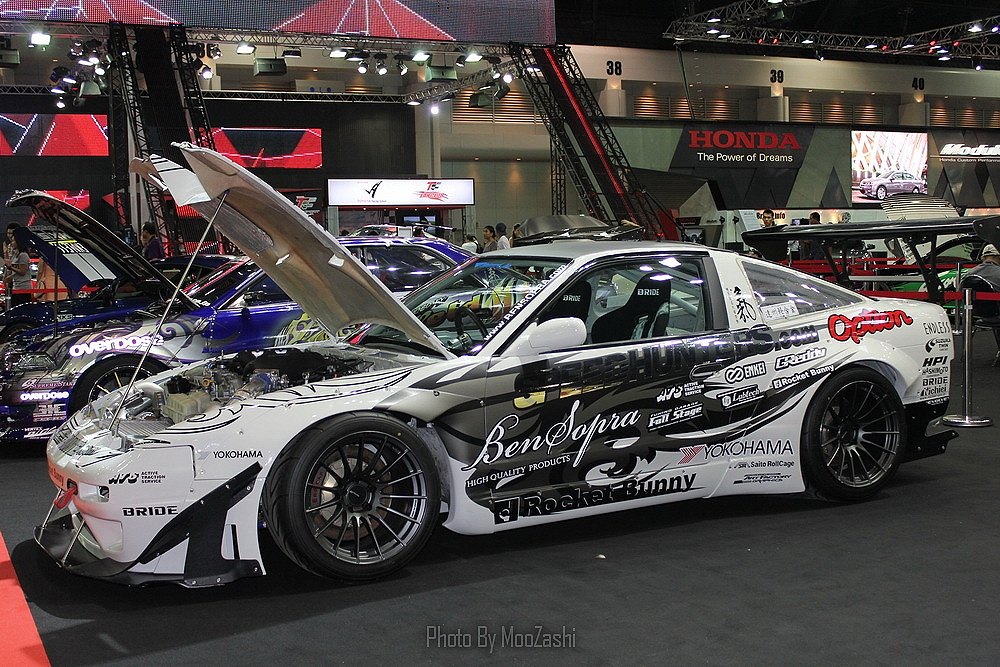 NISSAN 180SX วางเครื่อง  VR38DETT ที่อยู่ในตัว GT-R 35  :ohh: :ohh: :ohh: