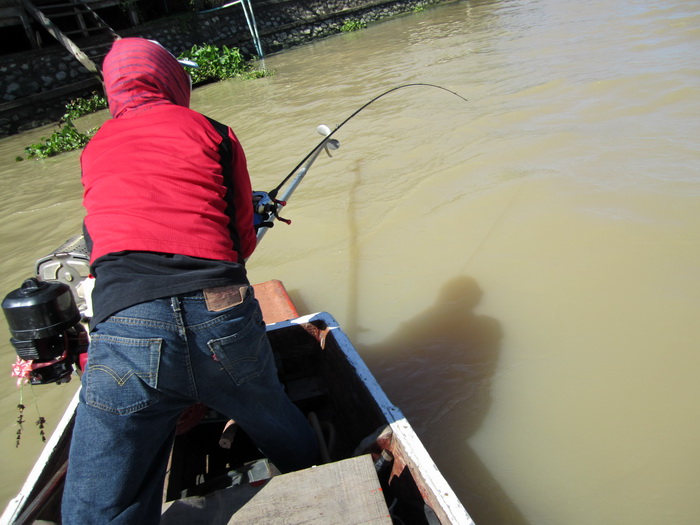 มันวิ่งไปท้ายเรือครับอย่างงี้ต้องตามแรงใช้ได้เลย :love: :love: :love: :love: