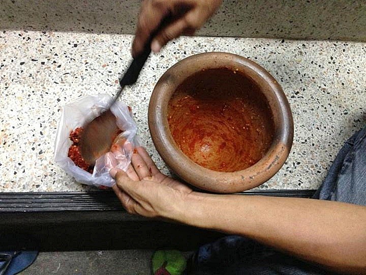 พริก  ตำเสร็จแล้ว เช่นกัน    :grin: