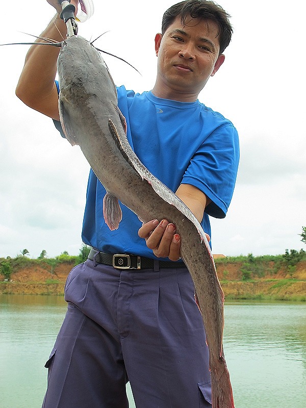 เก็บภาพมาฝากครับ GIANT FISHING PARK