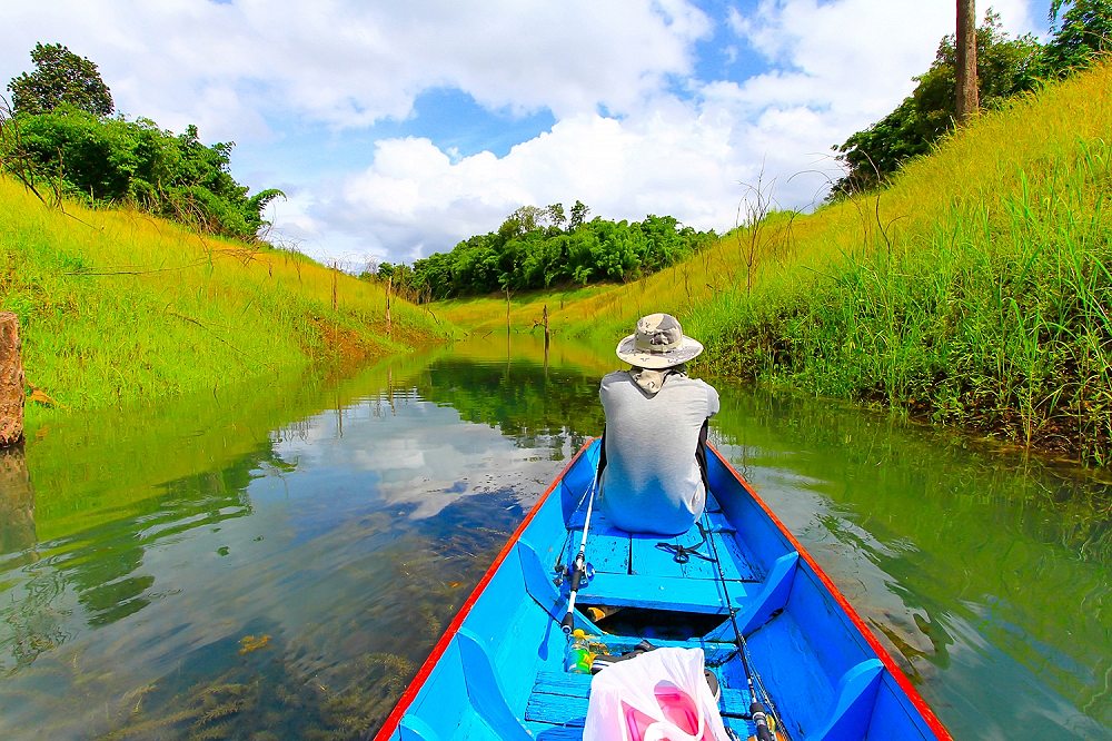 วันนี้ ออกเรือกะ น้องเดี่ยว  จัดให้นั่งประจำการ ที่หัวเรือเลย  :grin: :cheer: