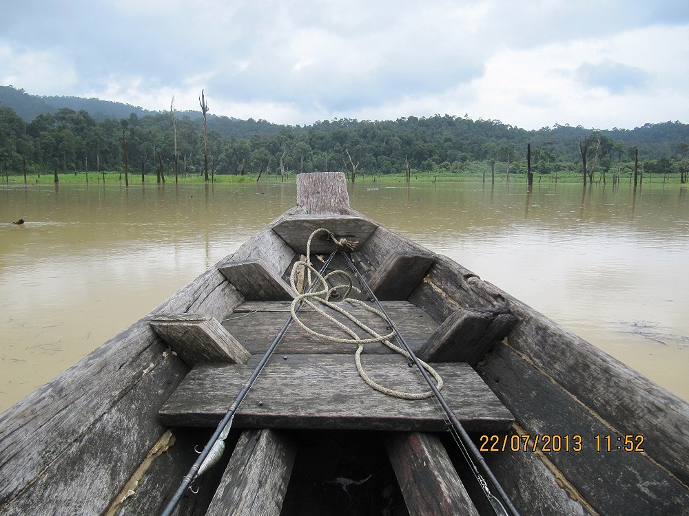 "ตามล่ากระสูบ" วันเริ่มเข้าฤดูฝนที่่เขื่่อนเชี่่ยวหลาน