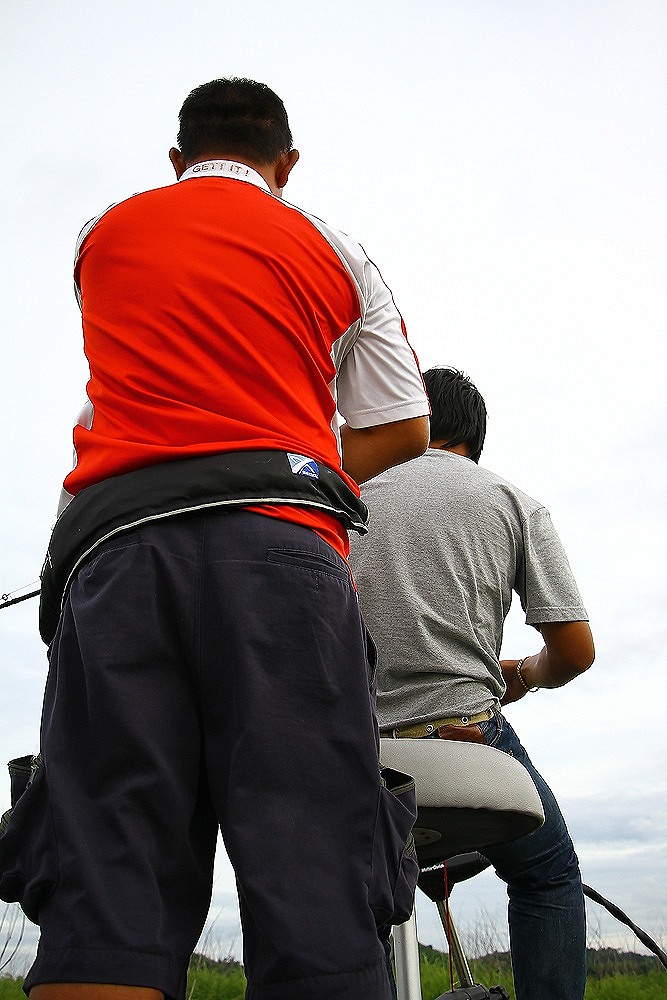                 ช่วงเย็นผมก็มาลงเรือ ตกอีกสักแปบนึ่ง