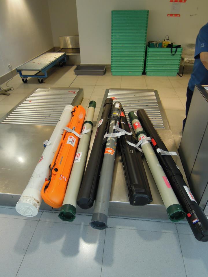 rod tube at Phuket Airport  :grin: