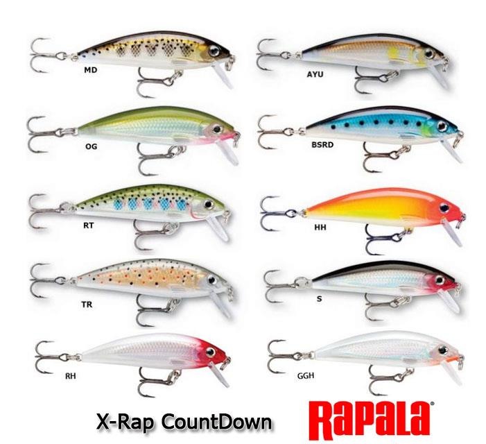 X-Rap CountDown

-Consistent Depth Control
-Strong Rolling Action
-Flutter Action on Drop
-Sink